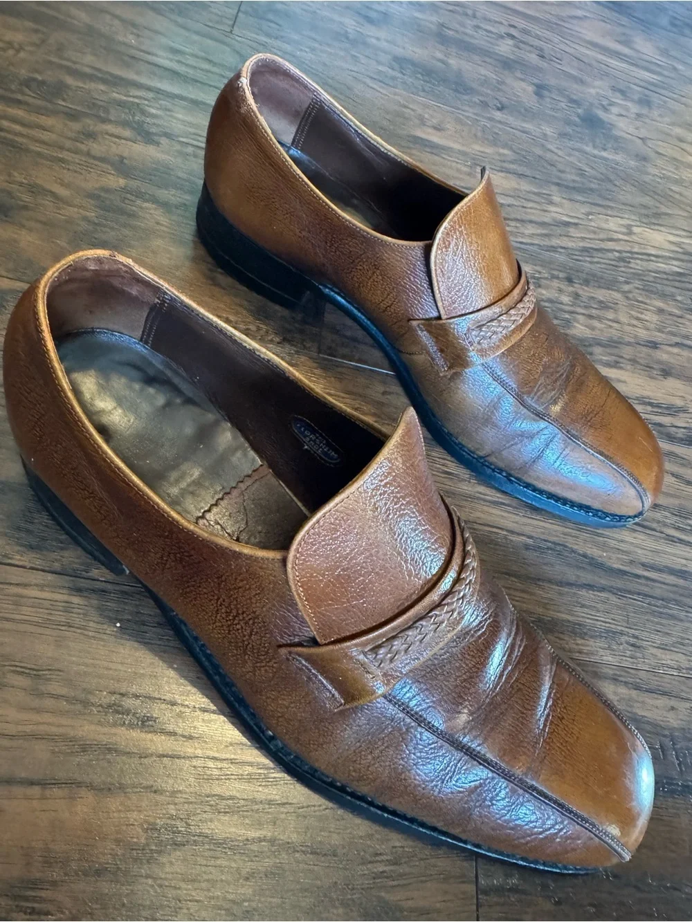 Vintage Florsheim Imperial leather loafers